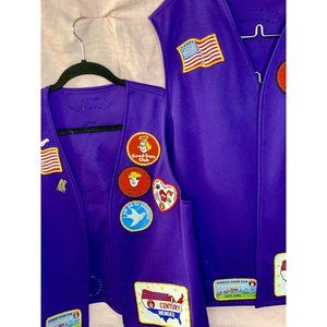 MATCHING Good Sam Club Purple Couple Travel RV Vest Patches Snowbird Samboree 98